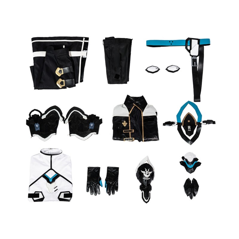 Kevin Kaslana Costume Honkai Impact 3 Cosplay Suit Men Halloween Outfits