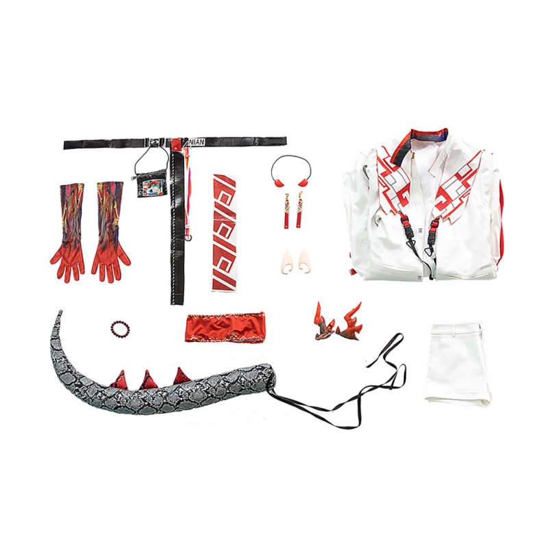 Arknights Nian Halloween Costume Game Women Cosplay Suit
