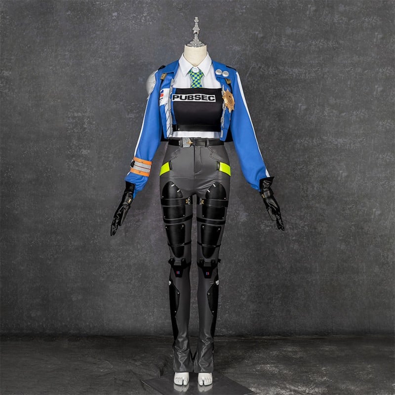 Zhu Yuan Halloween Costume Game Zenless Zone Zero Cosplay Suit