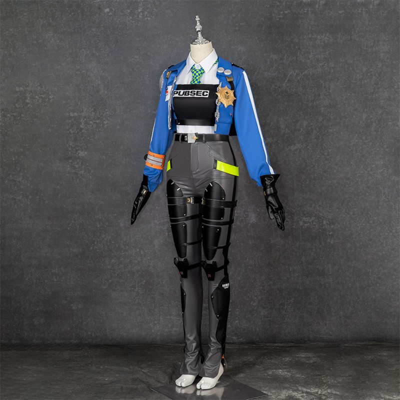 Zhu Yuan Halloween Costume Game Zenless Zone Zero Cosplay Suit