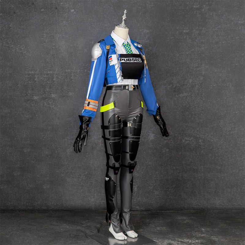 Zhu Yuan Halloween Costume Game Zenless Zone Zero Cosplay Suit