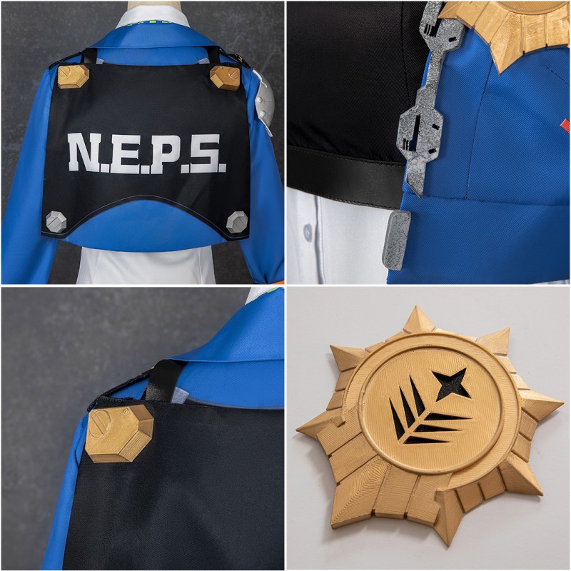 Zhu Yuan Halloween Costume Game Zenless Zone Zero Cosplay Suit