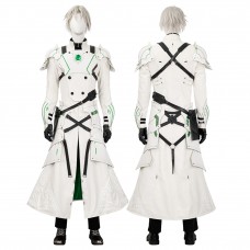 FF7 Remake Sephiroth Suit Final Fantasy VII Lifestream Cosplay Costumes White Outfits
