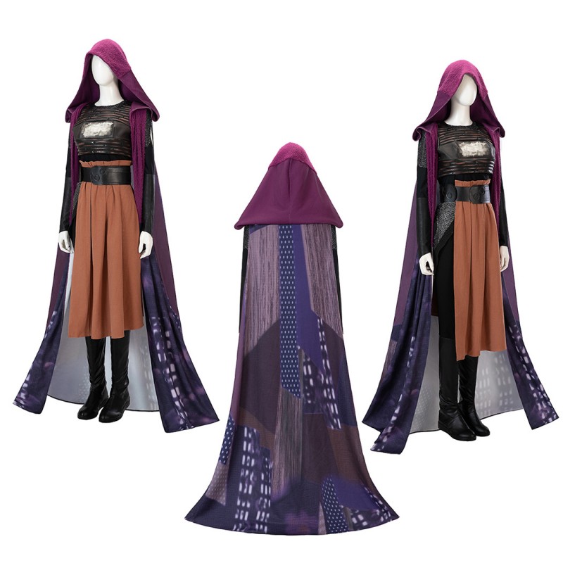 The Acolyte Mae Costume Star Wars Cosplay Suit Women Halloween Outfits