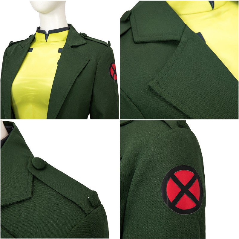 X-Men 97 Anna Marie Suit Rogue Halloween Cosplay Costumes