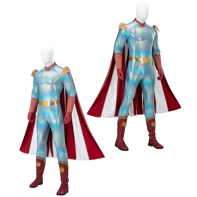 Homelander Suit The Boys Season 4 Cosplay Costumes Halloween Outfits