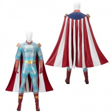 Homelander Suit The Boys Season 4 Cosplay Costumes Halloween Outfits