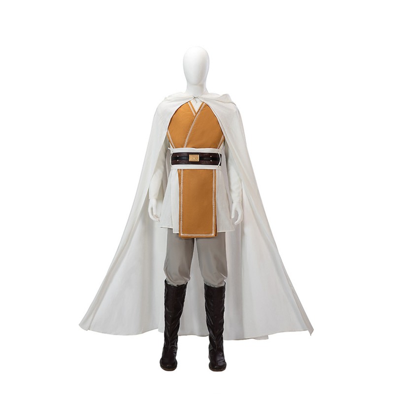 Jedi Master Sol Costume Star Wars The Acolyte Cosplay Suit White Cape