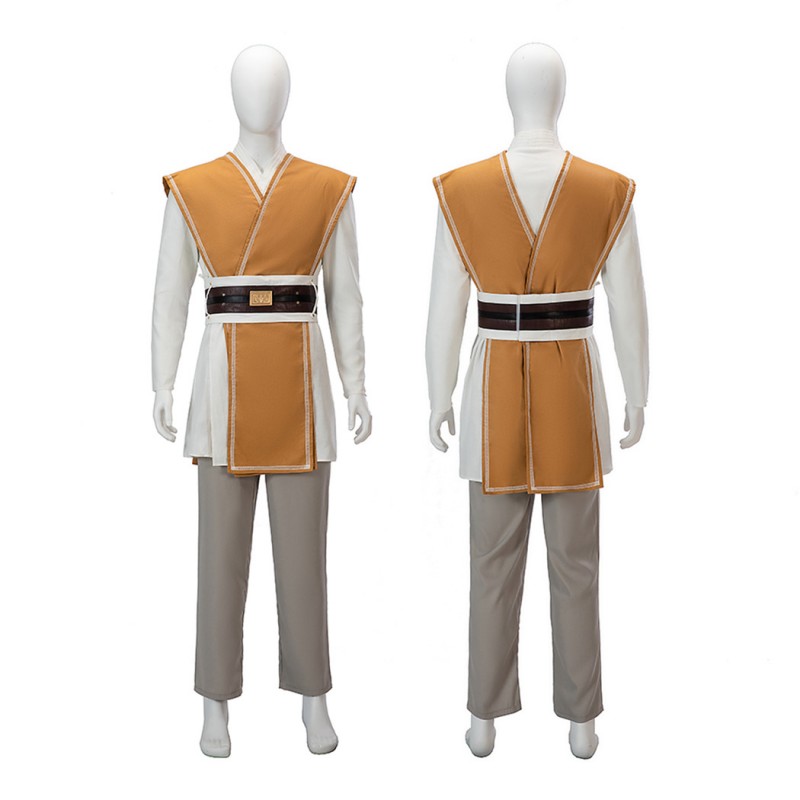 Jedi Master Sol Costume Star Wars The Acolyte Cosplay Suit White Cape