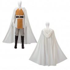 Jedi Master Sol Costume Star Wars The Acolyte Cosplay Suit White Cape