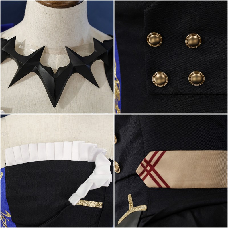 Arknights Ambience Synesthesia Costume Game Men Halloween Cosplay Suit