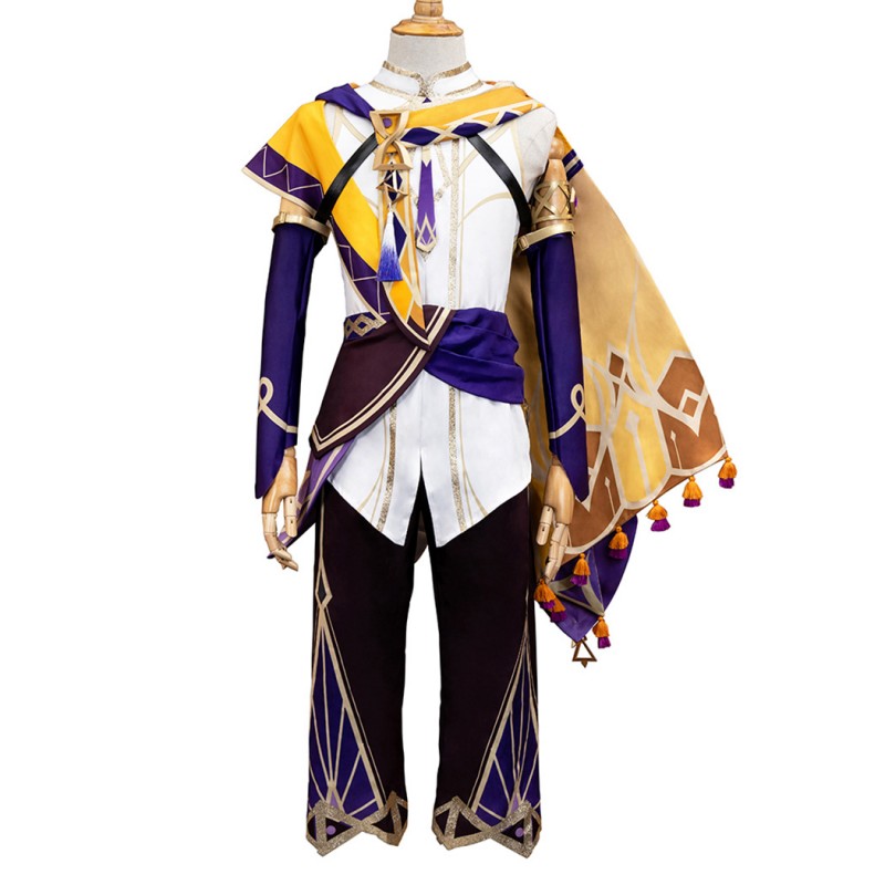 Genshin Impact Sethos Costumes Game Men Cosplay Suit