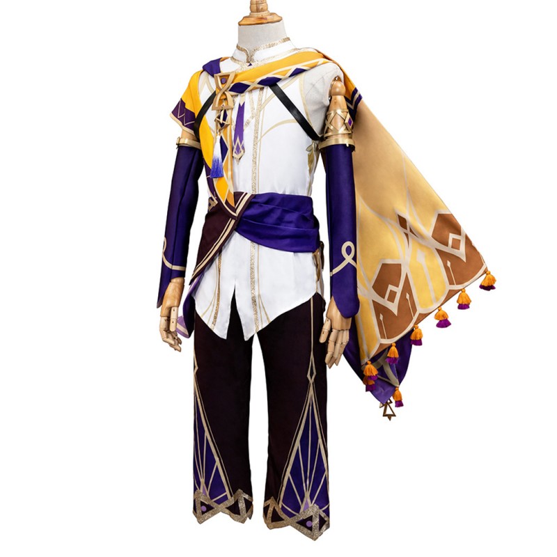 Genshin Impact Sethos Costumes Game Men Cosplay Suit