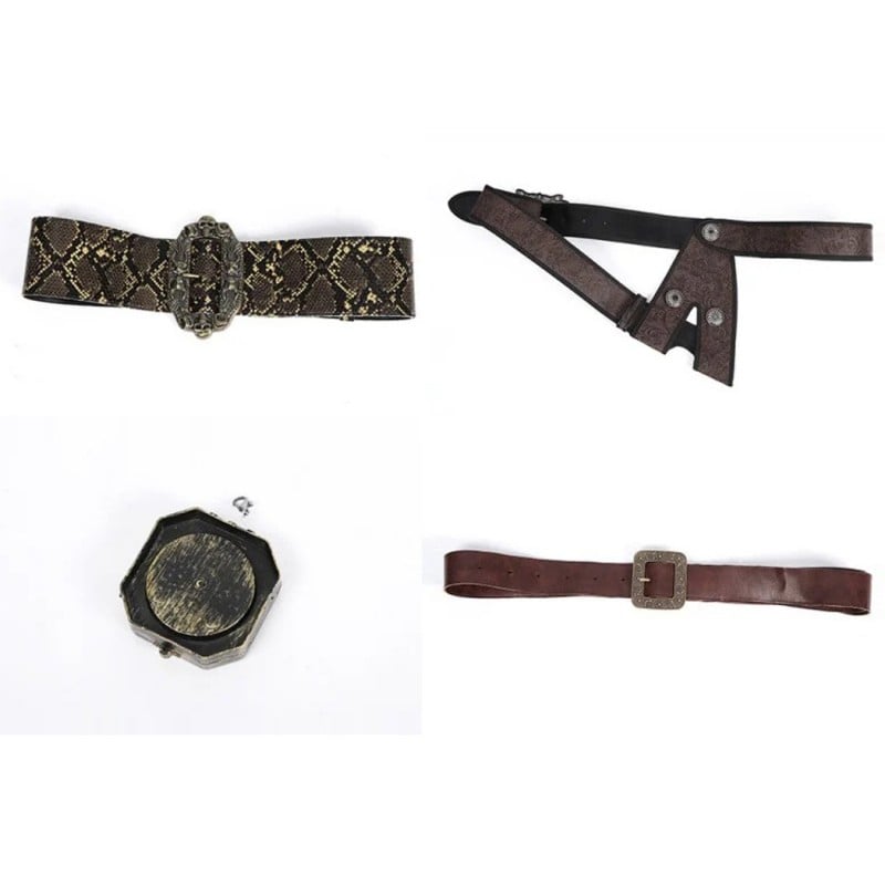 Jack Cosplay Costume Suit Captain Halloween Outfits