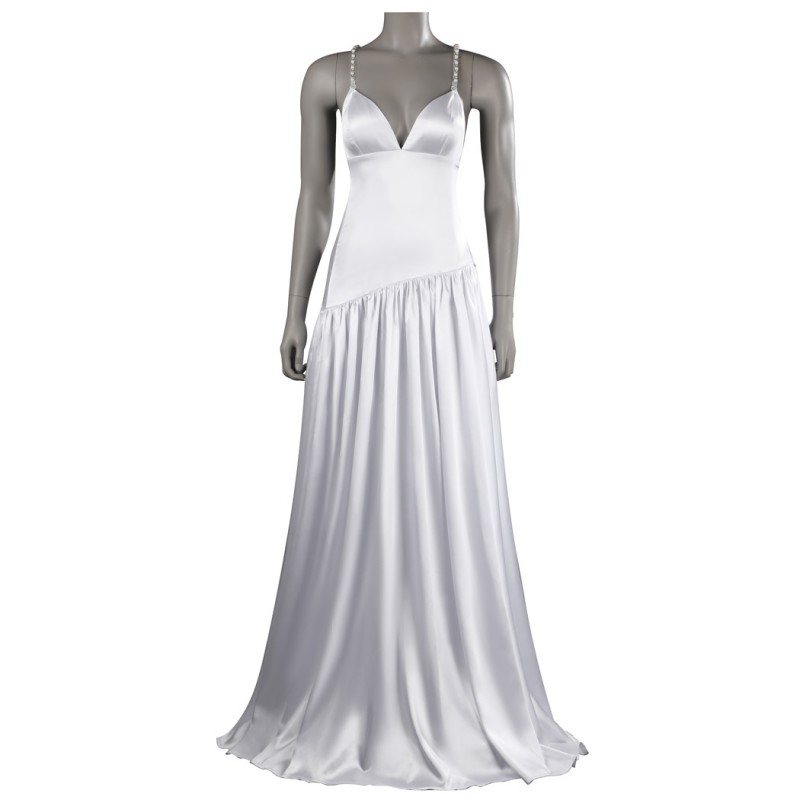 Lady  White Suit 2024 HQ Cosplay Costumes Halloween Dress