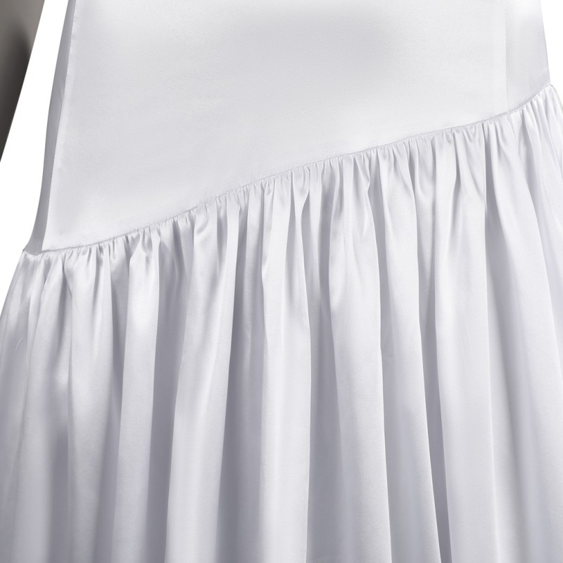 Lady  White Suit 2024 HQ Cosplay Costumes Halloween Dress