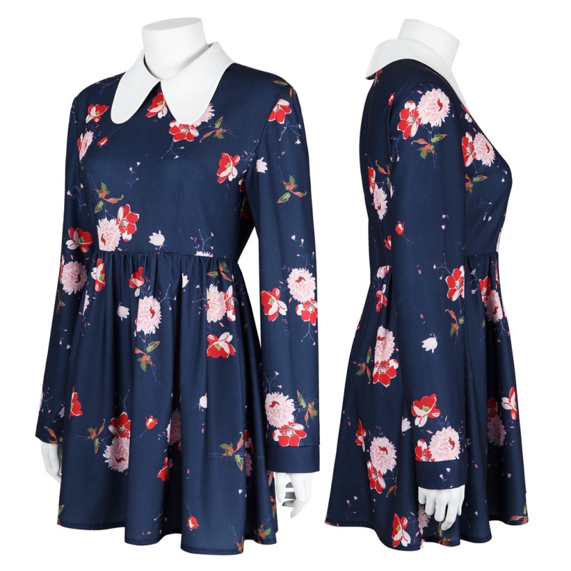 Lady Cosplay Costumes 2024 HQ Halloween Suit Dress with Pantyhose
