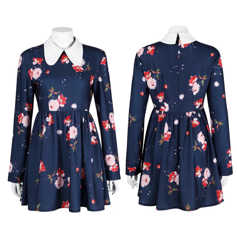Lady Cosplay Costumes 2024 HQ Halloween Suit Dress with Pantyhose