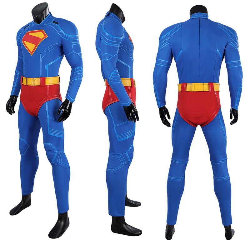 Clark Kent Cosplay Jumpsuit Man Legacy Costumes for Male