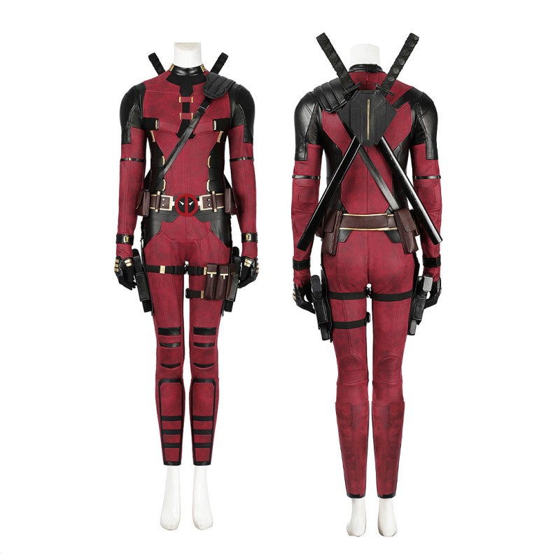 Deadpool Lady Costume Deadpool Wolverine Wade Wilson Halloween Deadpool Lady Costume Deadpool Wolverine Wade Wilson Halloween