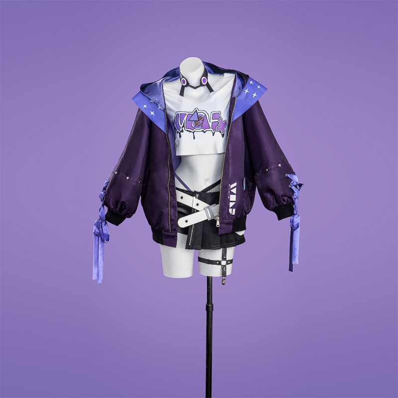 Silver Wolf Costume Game Honkai Star Rail Cosplay Suit Women Halloween Outfits