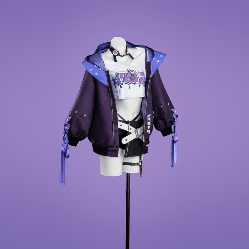 Silver Wolf Costume Game Honkai Star Rail Cosplay Suit Women Halloween Outfits