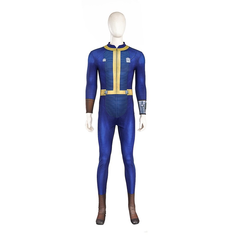 Vault 33 Jumpsuit 2024 TV Sheltersuit Cosplay Costumes Male Halloween Suit