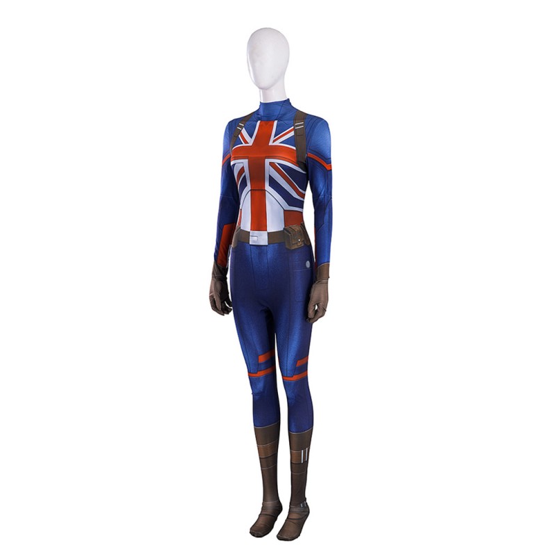 Captain Carter Jumpsuit Peggy Carter Suit Suppose That Season 3 Cosplay Costumes