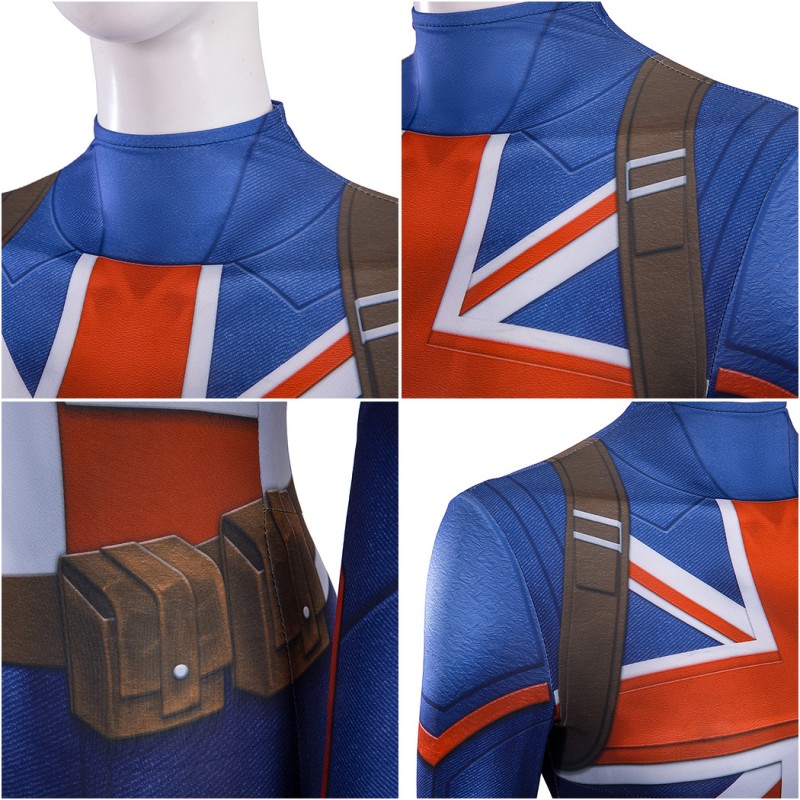 Captain Carter Jumpsuit Peggy Carter Suit Suppose That Season 3 Cosplay Costumes