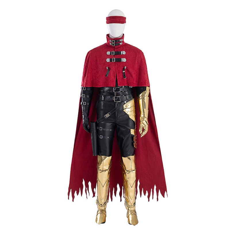 Vincent Valentine Costume Final Fantasy VII Halloween Cosplay Suit