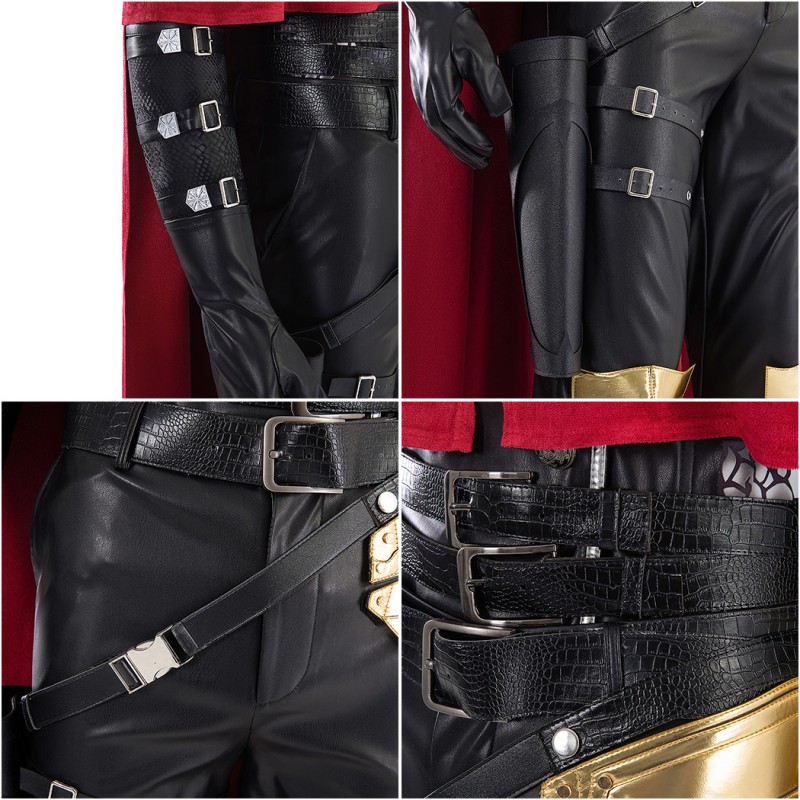 Vincent Valentine Costume Final Fantasy VII Halloween Cosplay Suit