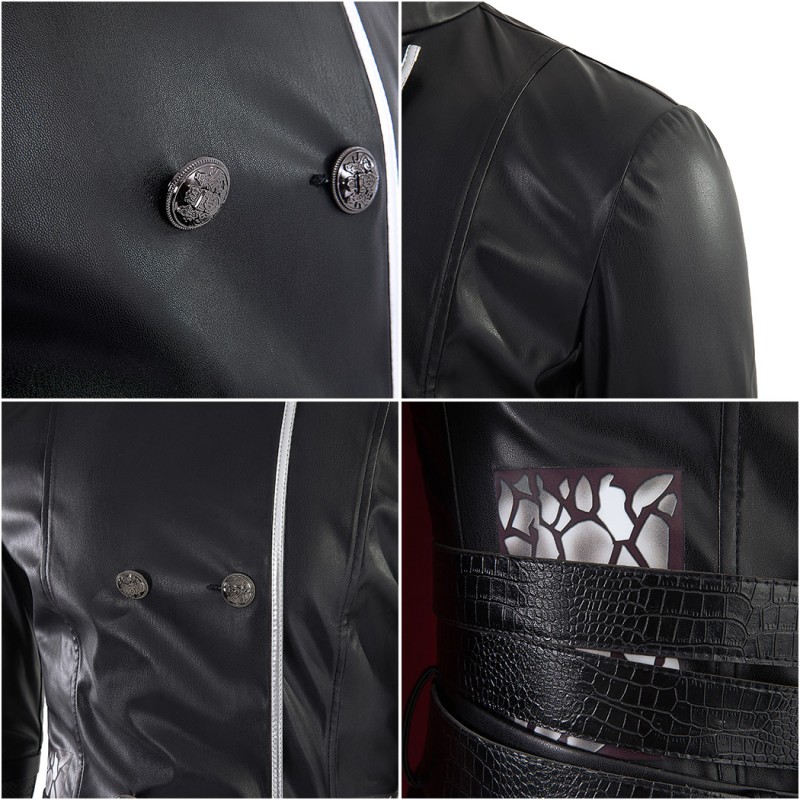 Vincent Valentine Costume Final Fantasy VII Halloween Cosplay Suit