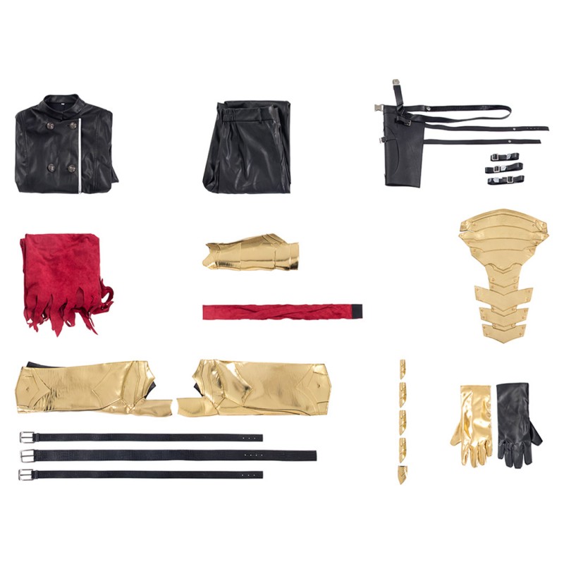 Vincent Valentine Costume Final Fantasy VII Halloween Cosplay Suit