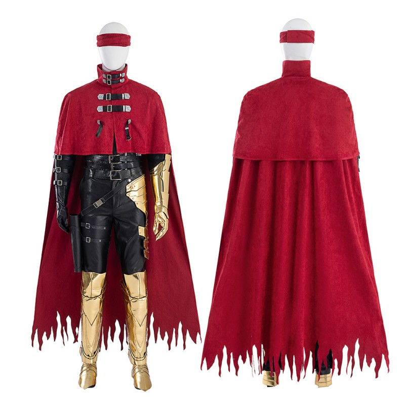 Vincent Valentine Costume Final Fantasy VII Halloween Cosplay Suit