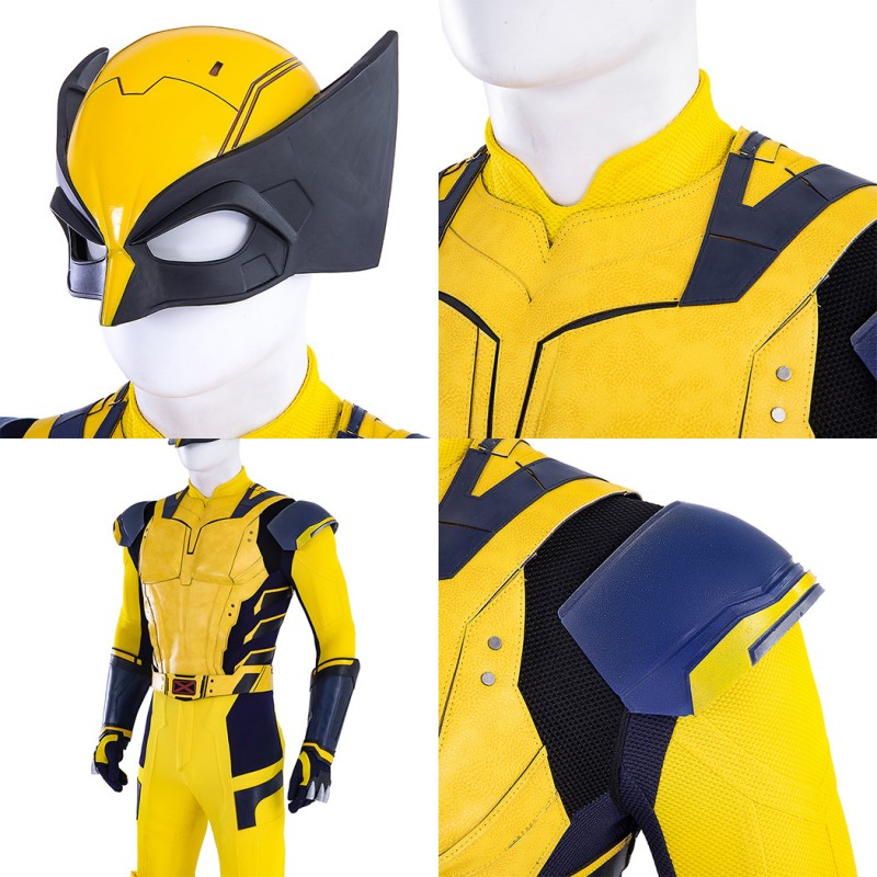 Deadpool 3 Wolverine Suit Halloween Cosplay Costumes Optimized Edition