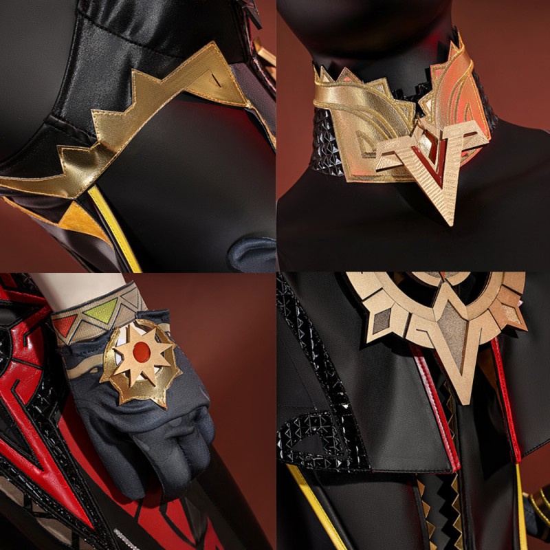 Genshin Impact Mavuika Costume Game Cosplay Suit Women Halloween Outfits