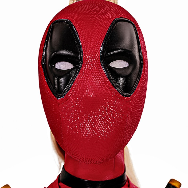 Ready To Ship - 2024 Lady Deadpool Costume Deadpool Wolverine Wanda Wilson Halloween Cosplay Suit