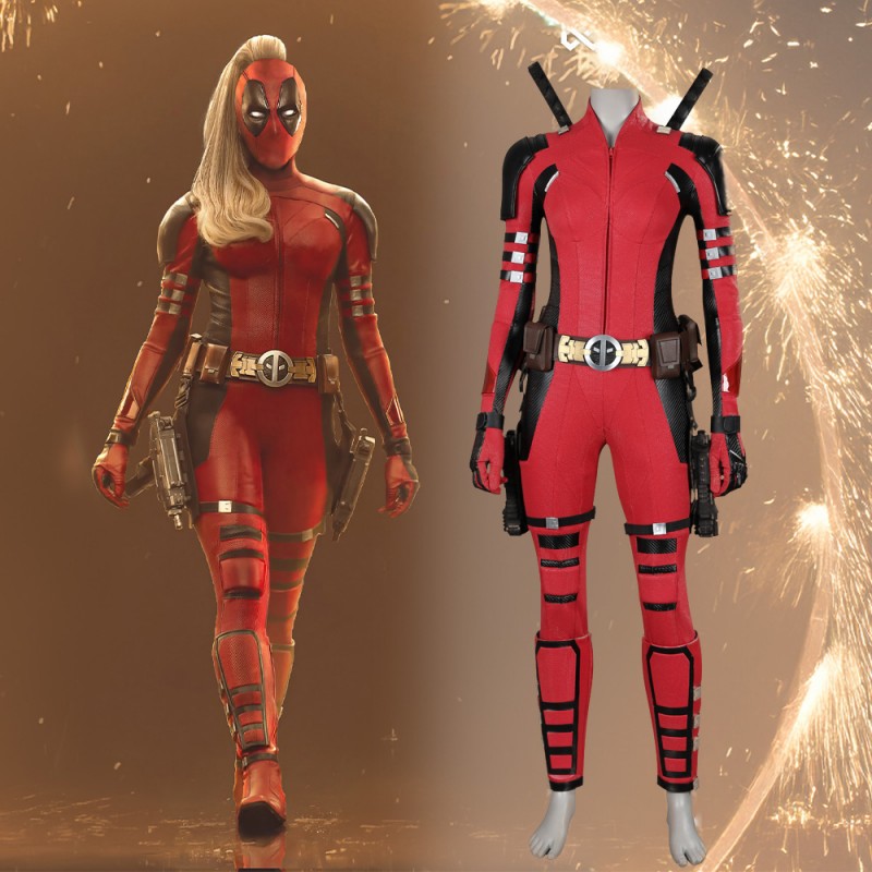 lady deadpool dress Womens Lady Deadpool Costume