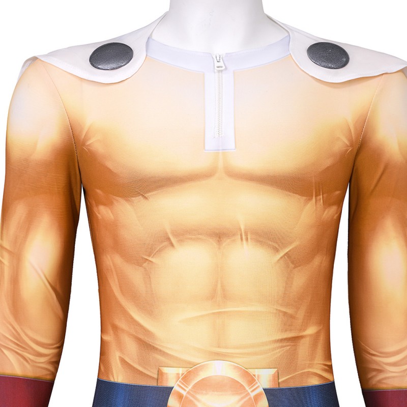 One-Punch Man Season 3 Cosplay Suit Man Saitama Halloween Jumpsuit