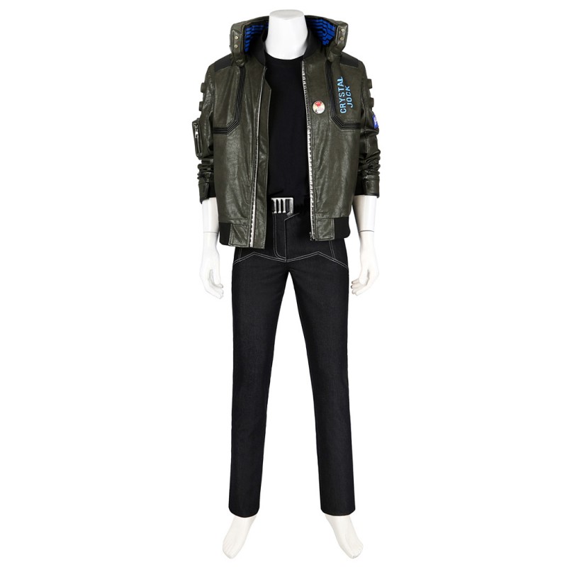 Cyberpunk V Male Costume Halloween Cosplay Suit Couple Outfits