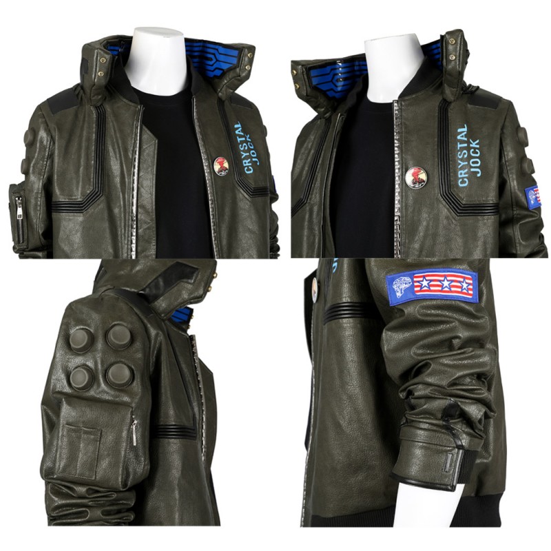 Cyberpunk V Male Costume Halloween Cosplay Suit Couple Outfits