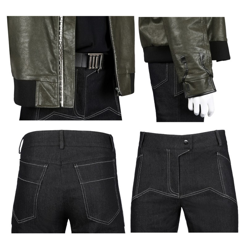 Cyberpunk V Male Costume Halloween Cosplay Suit Couple Outfits