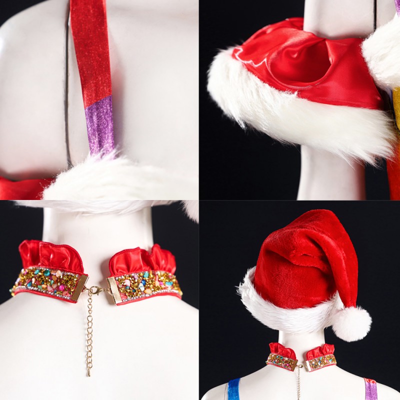 Starry Christmas Cosplay Costume Original Christmas Dress Women Suit