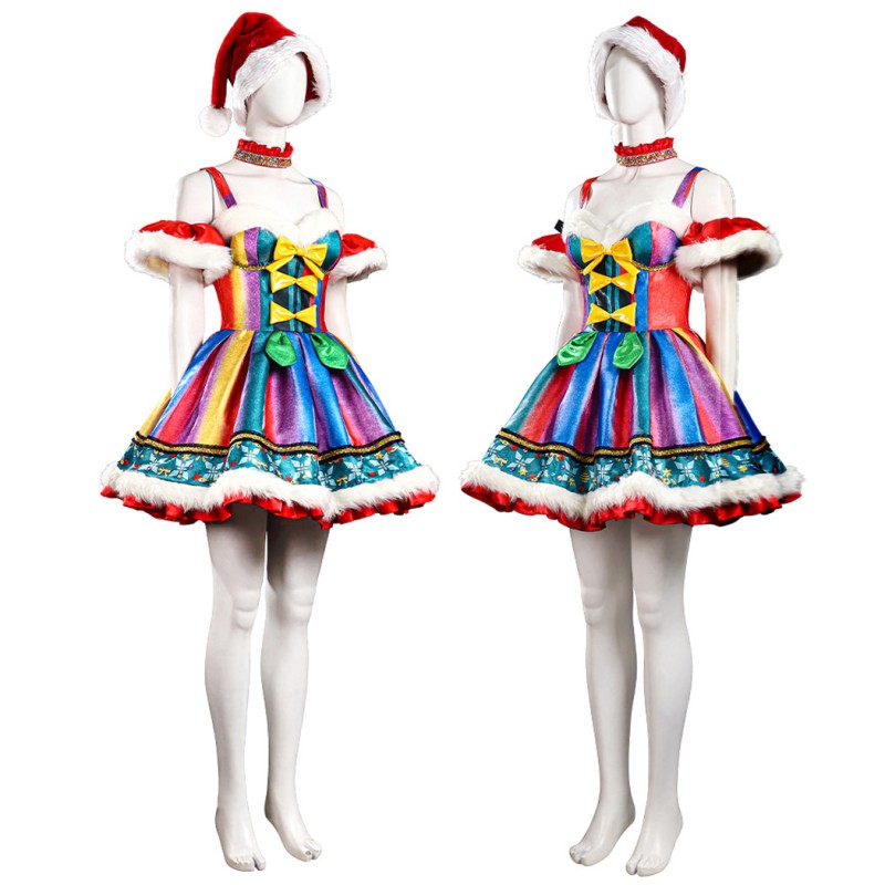 Starry Christmas Cosplay Costume Original Christmas Dress Women Suit