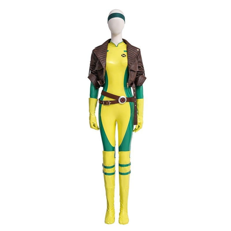 X-Men Anna Marie Cosplay Costume Rogue Halloween Suit