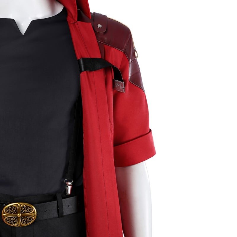 DMC 5 Halloween Costume Male Red Cosplay Suit