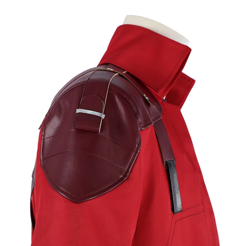 DMC 5 Halloween Costume Male Red Cosplay Suit