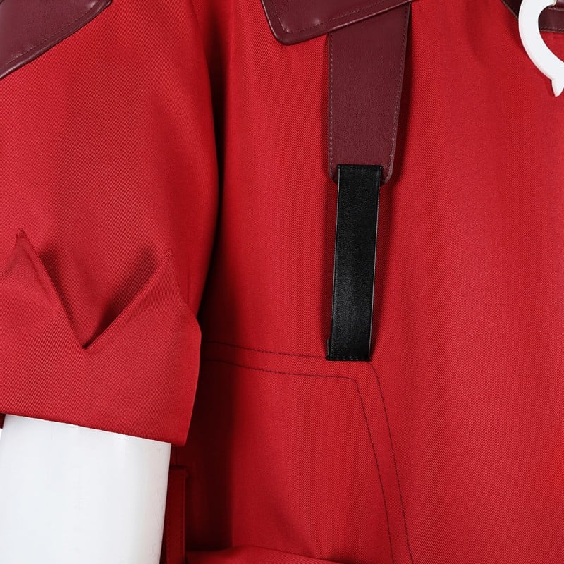 DMC 5 Halloween Costume Male Red Cosplay Suit