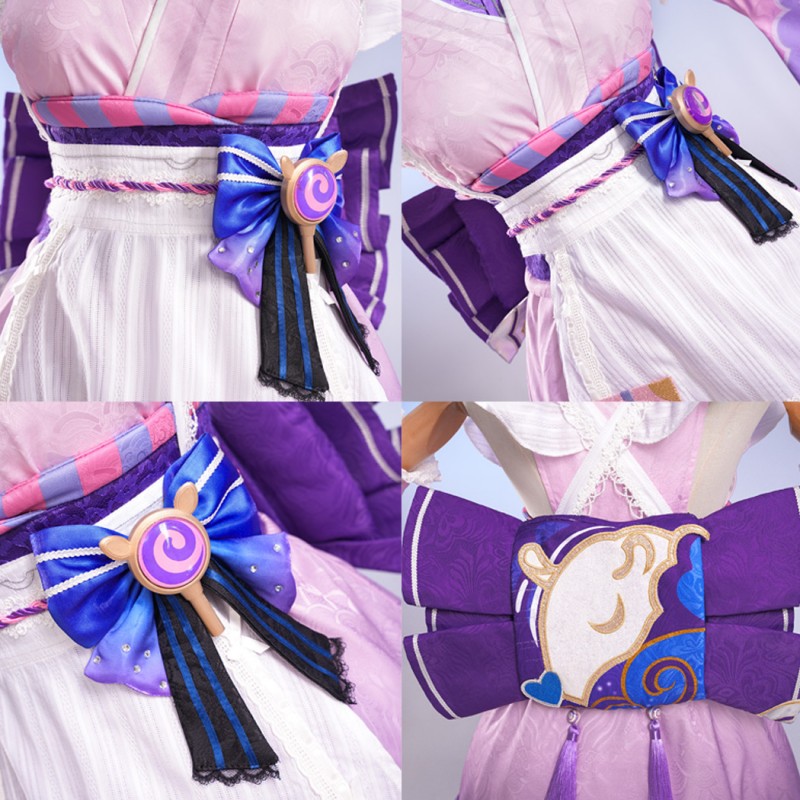 Yumemizuki Mizuki Cosplay Costume Genshin Impact Women Halloween Suit