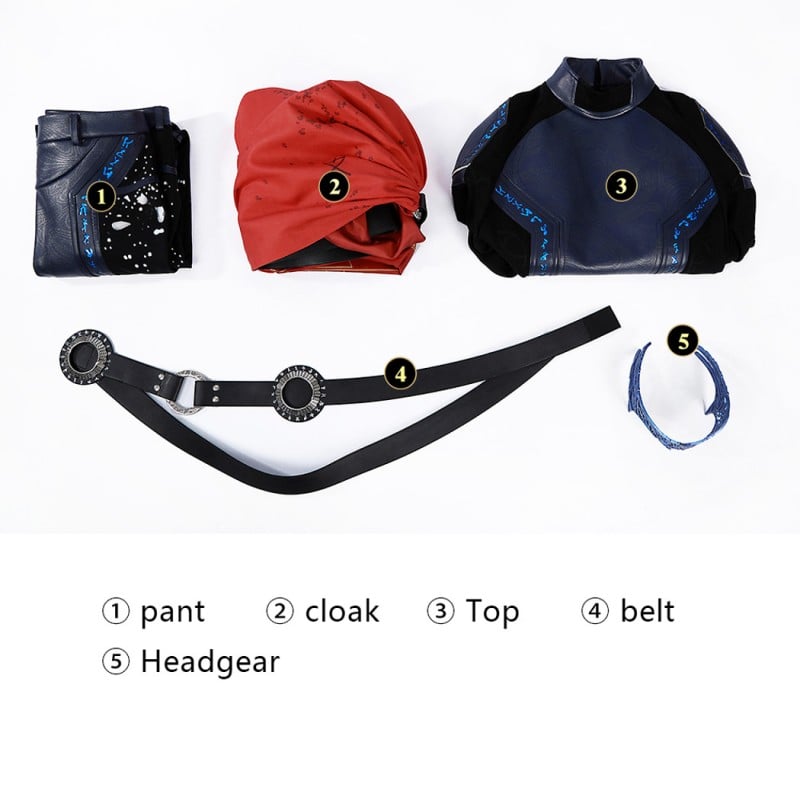 Agatha All Along Wiccan Cosplay Costume Billy Maximoff William Kaplan Halloween Suit Full Set